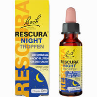 Bachblüten Original Rescura Night Tropfen mit Alkohol 10 ml