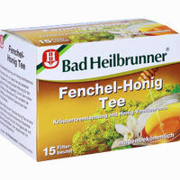 Bad Heilbrunner Fenchel- Honig Tee Filterbeutel 15 Stück