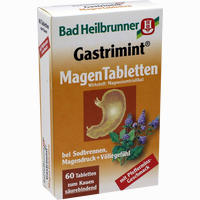 Bad Heilbrunner Gastrimint Magen Tabletten Kautabletten 60 Stück