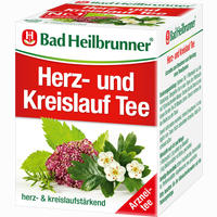 Bad Heilbrunner Herz- und Kreislauftee N Filterbeutel 8 Stück