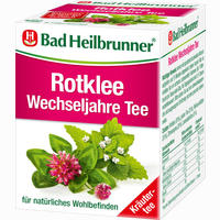 Bad Heilbrunner Rotklee Wechseljahre Tee Filterbeutel 8 Stück