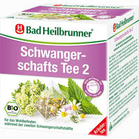 Bad Heilbrunner Schwangerschafts Tee 2 Bio Filterbeutel 15 Stück