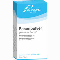 Basenpulver Pascoe 260 g