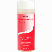 Bastian Gesundheitspflege Massageöl Neutral Öl 200 ml