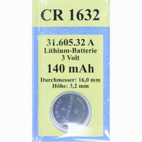Batterie Lithium 3v Cr 1632 1 Stück