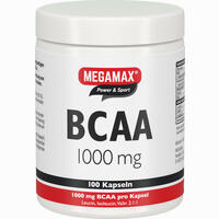 Bcaa 1000 Mg Megamax Kapseln 100 Stück