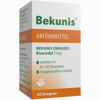 Bekunis Dragees Bisacodyl 5 Mg 45 Stück