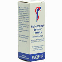 Belladonna/bertula/formica Augentropfen 10 ml