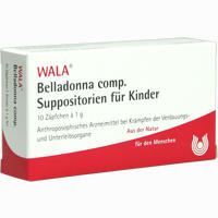 Belladonna Comp Ksupp Zäpfchen 10 x 1 g