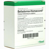 Belladonna Homaccord Ampullen 10 Stück