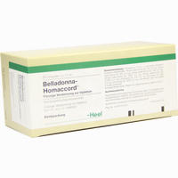 Belladonna Homaccord Ampullen 50 Stück