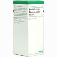 Belladonna Homaccord Tropfen 30 ml