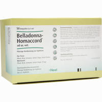 Belladonna Homaccord Vet Ampullen 50 Stück