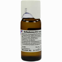 Belladonna Planta Tota D6 Dilution 50 ml
