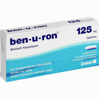 Ben- U- Ron 125mg Säuglingszäpfchen 10 Stück