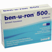 Ben- U- Ron 500mg Hartkapseln 20 Stück