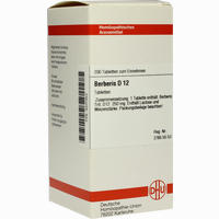 Abbildung von Berberis D12 Tabletten 200 Stück