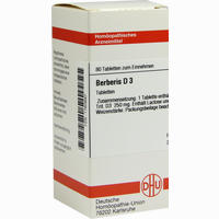 Berberis D3 Tabletten 80 Stück