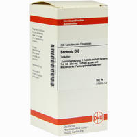 Berberis D6 Tabletten 200 Stück
