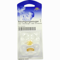 Beruhigungssauger 1 Kirschsauger Weiß Latex 0- 6 Monate 1 Stück