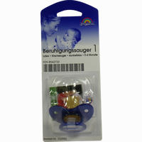 Beruhigungssauger 1 Latex Kirschsauger Dunkelblau 0- 6 Monate Büttner-frank 1 Stück