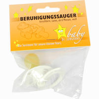 Beruhigungssauger Latex Ab 6 Monate Weiß 1 Stück
