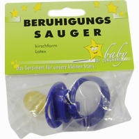 Beruhigungssauger Latex Kirschform 0- 6 Monate 1 Stück