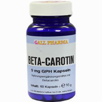 Beta Carotin 5mg 60 Stück