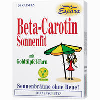 Beta- Carotin Sonnenfit Kapseln 30 Stück