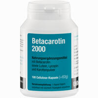 Betacarotin 2000 Kapseln 100 Stück