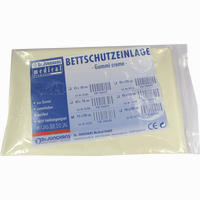 Bettschutzeinlage Gummi Creme 90x100cm 1 Stück