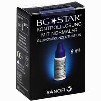 Bgstar Kontroll Lösung Normal 6 ml