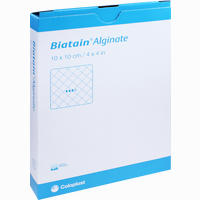 Biatain Alginate Kompressen 10x10cm Verband Coloplast 10 Stück