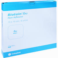 Biatain- Ibu Schaumverband Nicht- Haftend 15x15cm 5 Stück