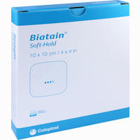 Biatain Schaumverband 10x10cm Sanft Haftend Aca müller/adag parma 5 Stück
