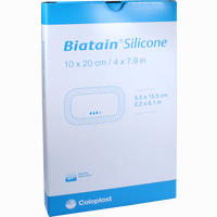 Biatain Silicone Schaumverband 10x20 Cm 5 Stück