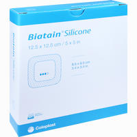 Biatain Silicone Schaumverband 12.5x12.5cm Coloplast 10 Stück