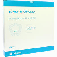 Biatain Silicone Schaumverband Sakrum Groß 25x25 Cm 5 Stück