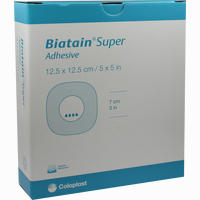Biatain Super Selbst- Haftend Superabsorber 12.5x12.5cm Verband 10 Stück