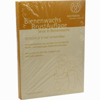 Bienenwachs- Brustauflage Nachfüll Wachswerk Folie 10 Stück