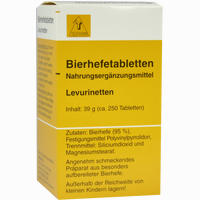 Bierhefetabletten Levurinetten 250 Stück