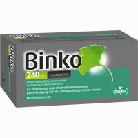 Binko 240 Mg Filmtabletten 60 Stück