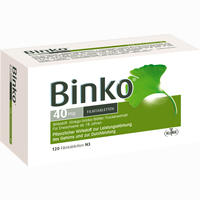 Binko 40 Mg Filmtabletten 120 Stück