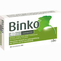 Binko 40mg Filmtabletten 30 Stück