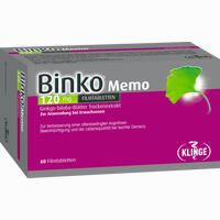 Binko Memo 120 Mg Filmtabletten 60 Stück