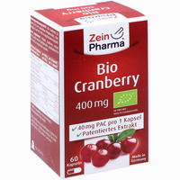 Bio Cranberry Vegi Kapseln 400mg 60 Stück