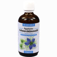 Bio- Diät ägyptisches Schwarzkümmelöl Öl 100 ml