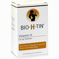 Bio- H- Tin Vitamin H 2,5mg Tabletten für 12 Wochen 84 Stück