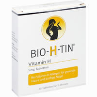 Abbildung von Bio H Tin Vitamin H 5mg für 2 Monate Tabletten 30 Stück