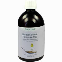 Bio- Reiskleieöl- Sesamöl- Mix Öl 480 ml